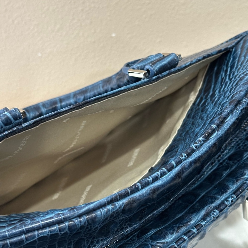 Brahmin Marissa in Navy Tidewater - Picture 8 of 13